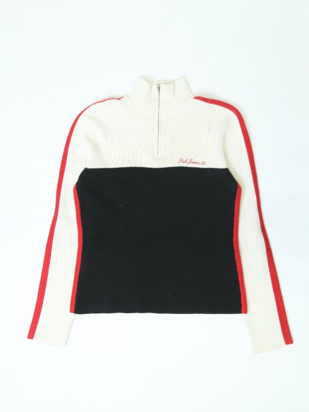 Women's Polo Jeans Co. Quarter Zip Size Large - Picture 1 of 2